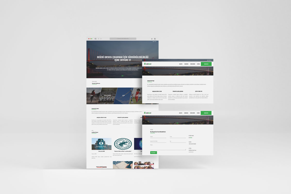 İstanbul justMaxIt Web Sitesi ve Logo Tasarımı Tamamlandı