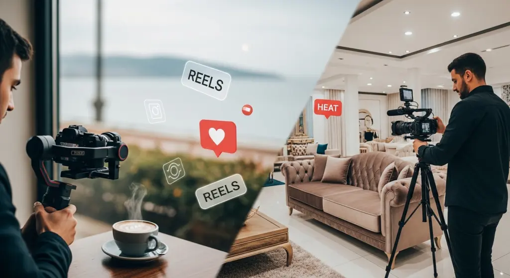 Kocaeli'deki İşletmeler İçin Reels Video Çekimi